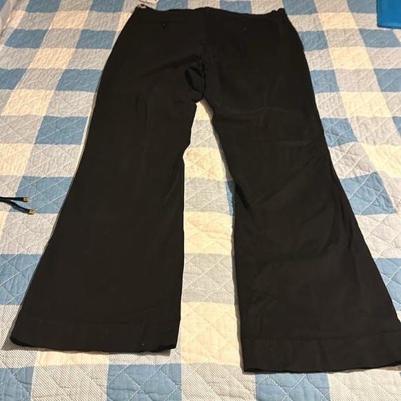NWT Lila Ryan The Jenalyn Bootcut Trouser Pants in Black - Picture 6 of 16